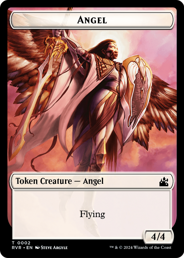 Angel (TRVR-002) - Ravnica Remastered Tokens