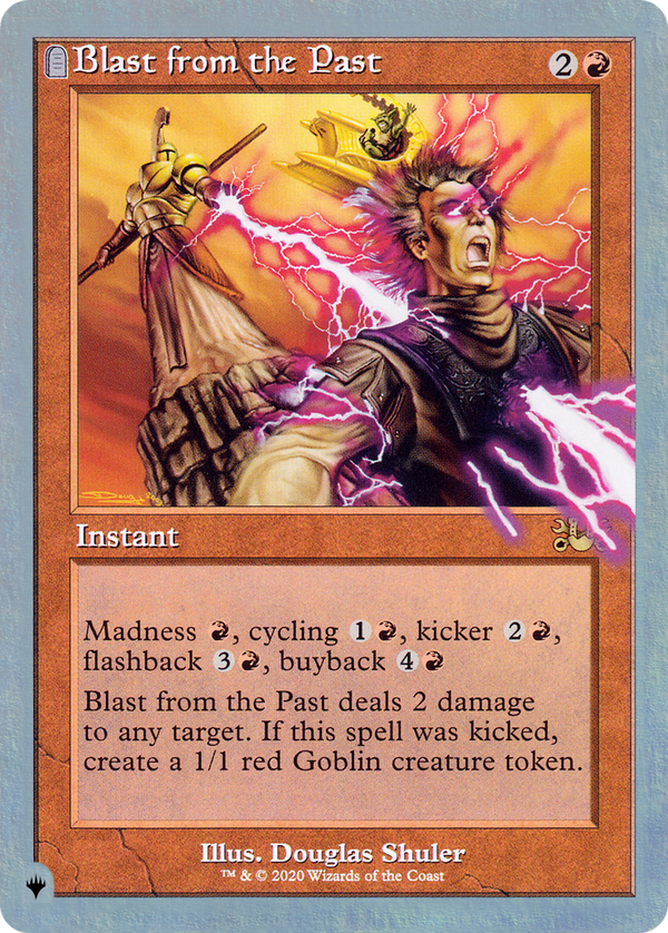 Blast from the Past (LIST-) - The List (Unfinity Foil Edition): (tombstone) Foil