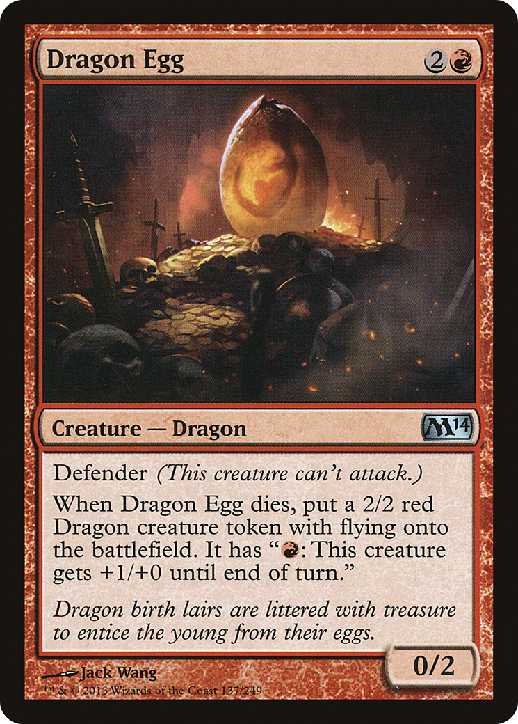 Dragon Egg (M14-137) - Magic 2014