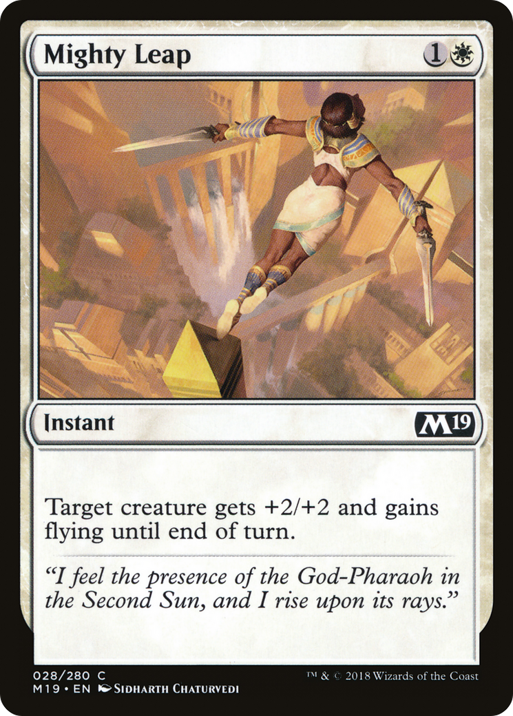 Mighty Leap (M19-028) - Core Set 2019