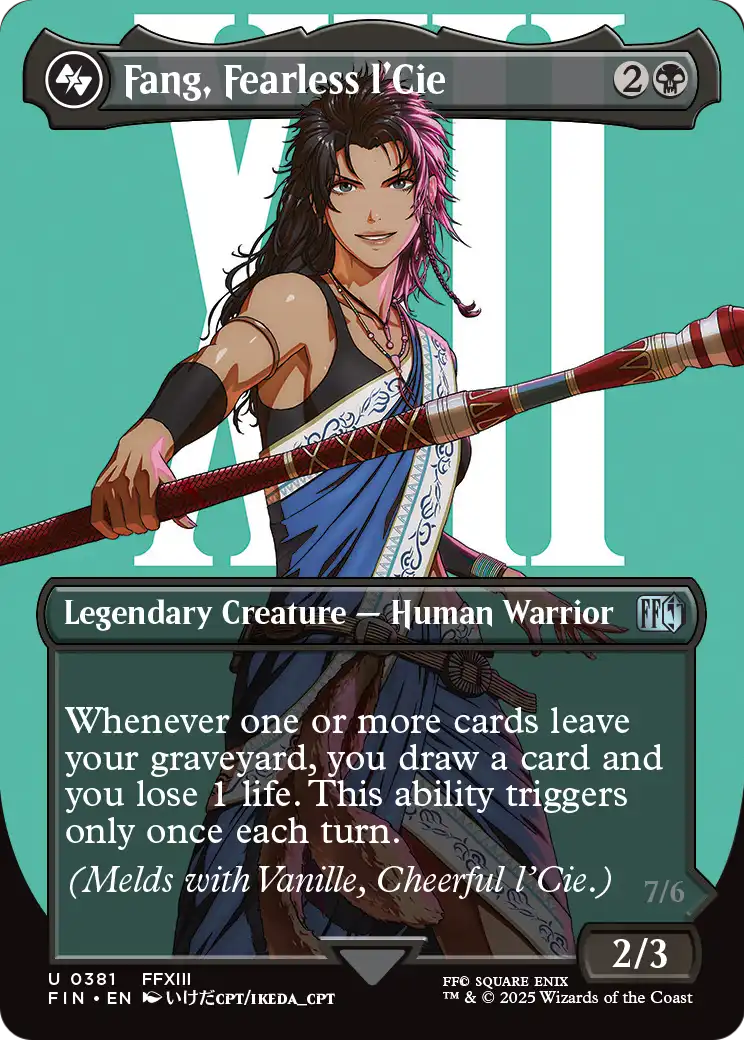 Fang, Fearless l'Cie (Borderless) (FIN-381) - FINAL FANTASY