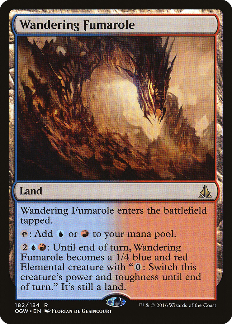 Wandering Fumarole (OGW-182) - Oath of the Gatewatch Foil