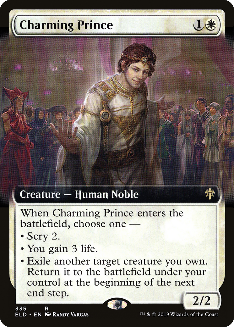 Charming Prince (Extended Art) (ELD-335) - Throne of Eldraine: (Extended Art)