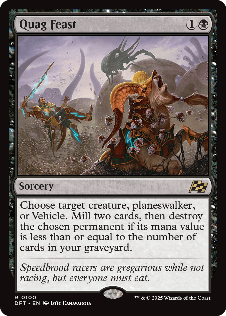 Quag Feast (DFT-100) - Aetherdrift Foil