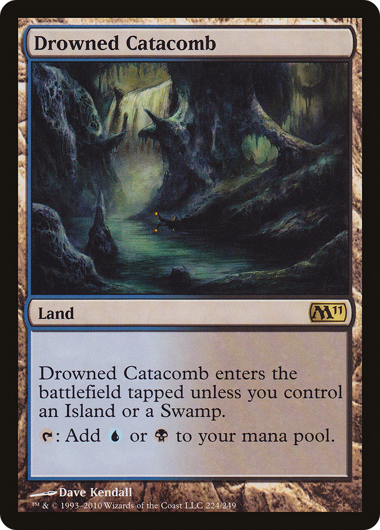 Drowned Catacomb (M11-224) - Magic 2011 Foil