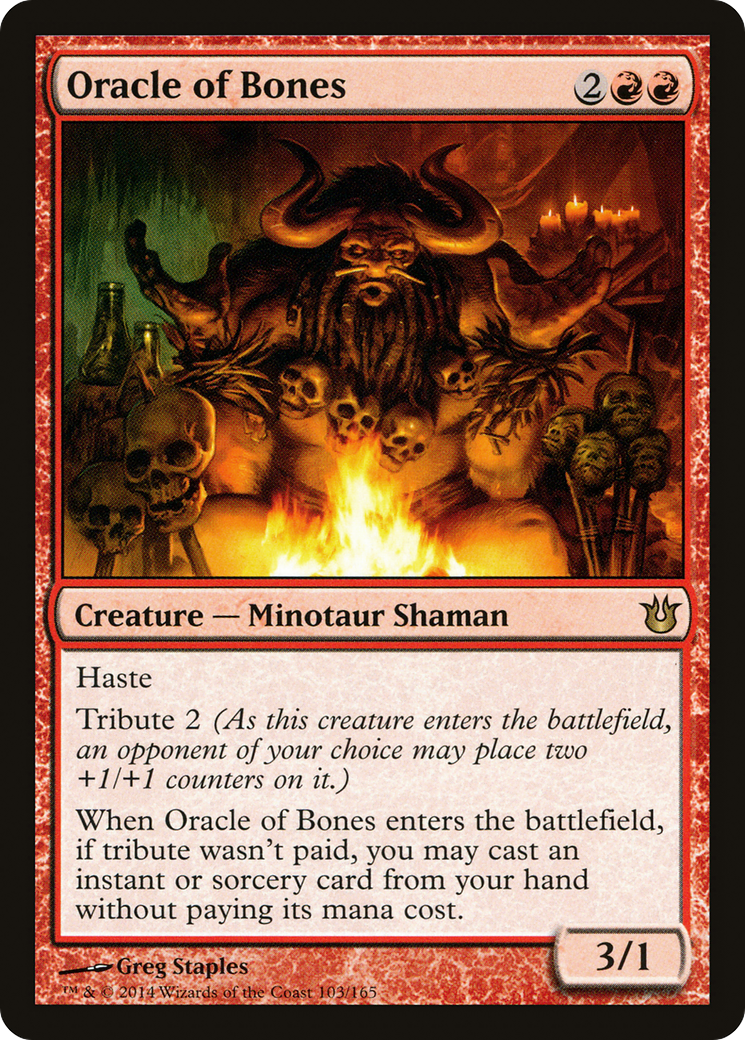 Oracle of Bones (BNG-103) - Born of the Gods