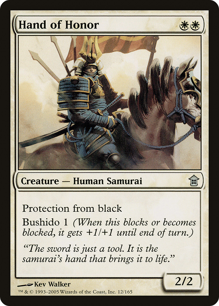 Hand of Honor (SOK-012) - Saviors of Kamigawa Foil