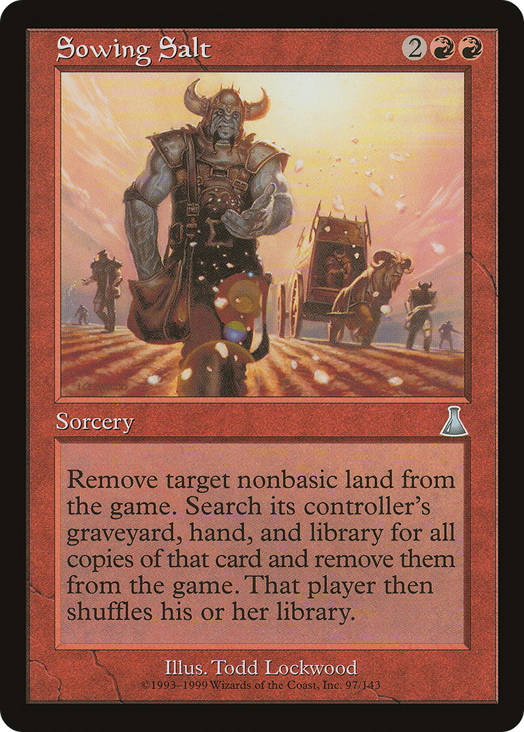 Sowing Salt (UDS-097) - Urza's Destiny