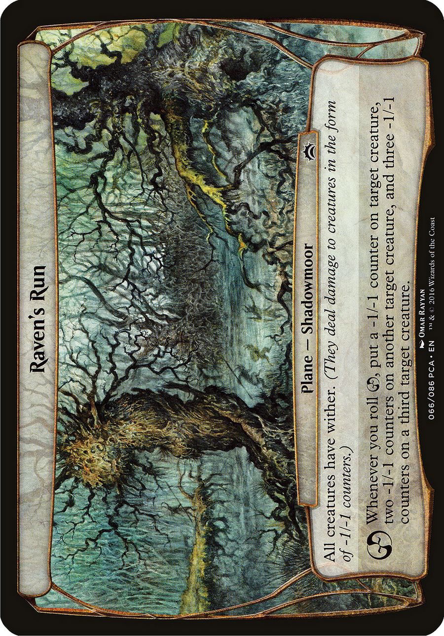 Raven's Run (Planechase Anthology) (OVER-066) - Planechase Anthology Planes