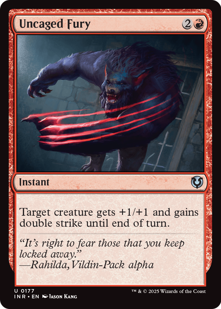 Uncaged Fury (INR-177) - Innistrad Remastered