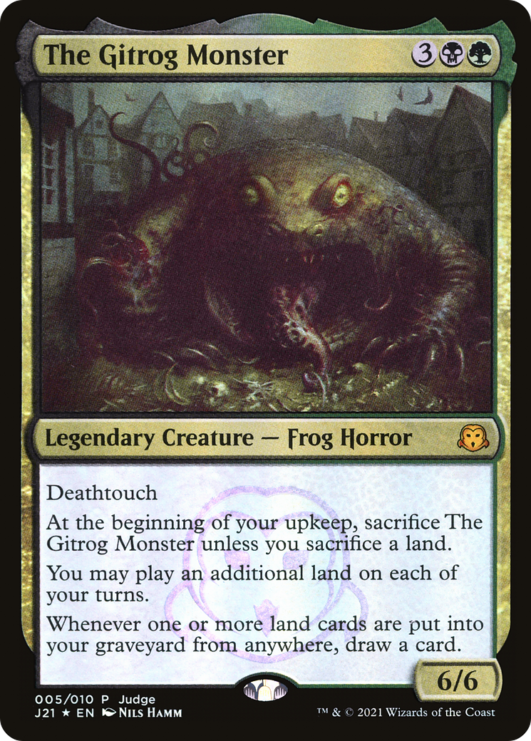The Gitrog Monster (JDG-005) - Judge Gift Cards 2021 Foil