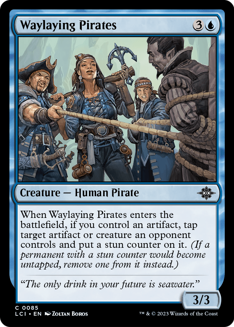 Waylaying Pirates (LCI-085) - The Lost Caverns of Ixalan Foil