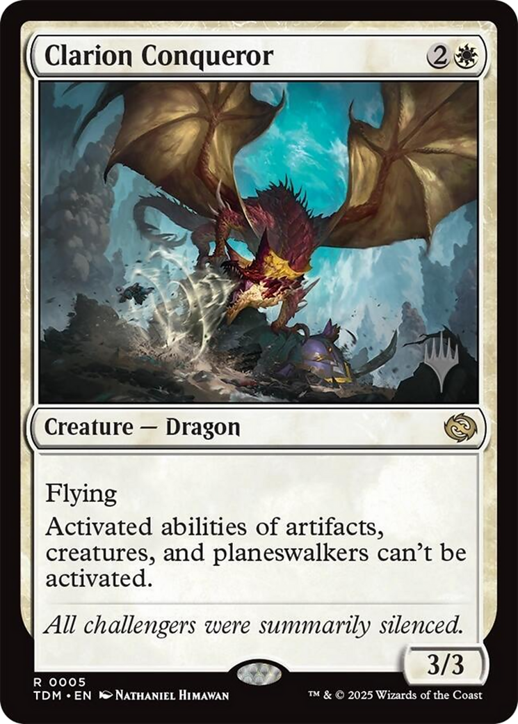Clarion Conqueror (PPTDM-005) - Promo Pack: Tarkir: Dragonstorm