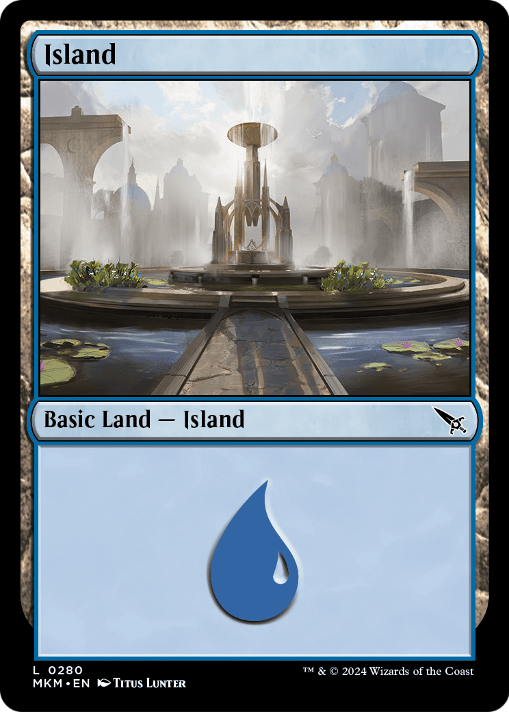 Island (0280) (MKM-280) - Murders at Karlov Manor Foil