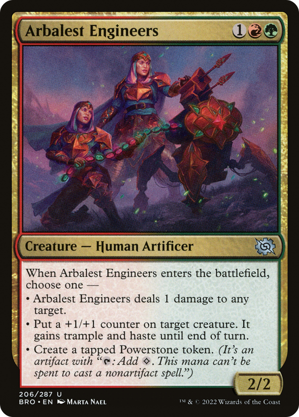 Arbalest Engineers (BRO-206) - The Brothers' War Foil