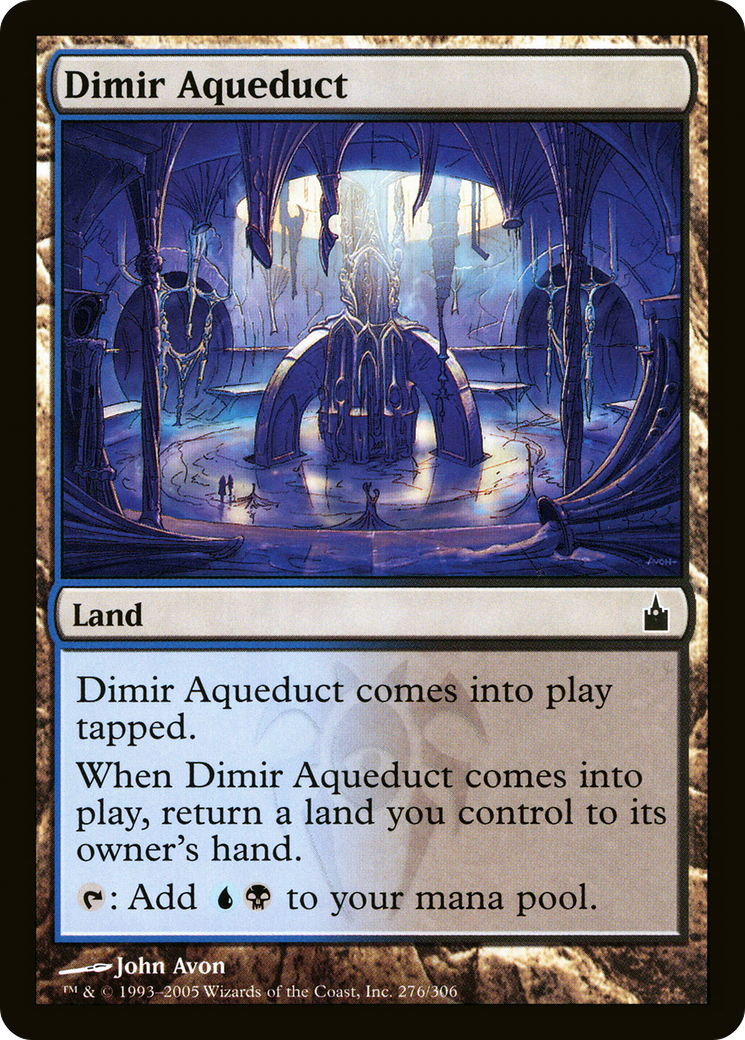 Dimir Aqueduct (RAV-276) - Ravnica: City of Guilds