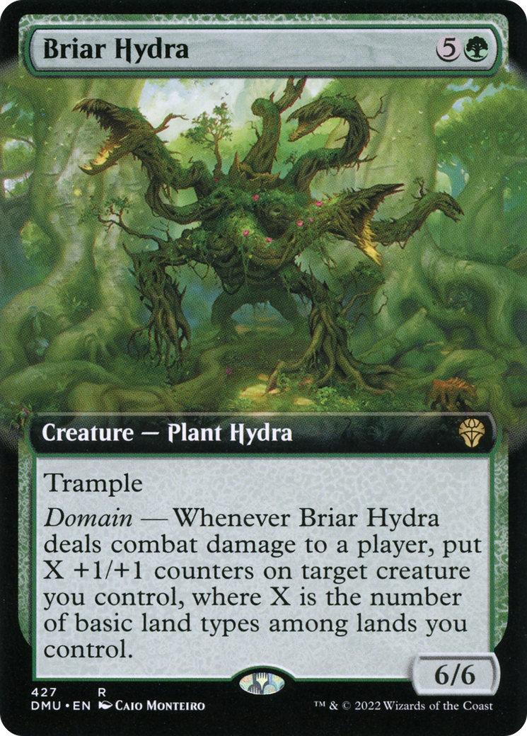 Briar Hydra (Extended Art) (DMU-427) - Dominaria United: (Extended Art)