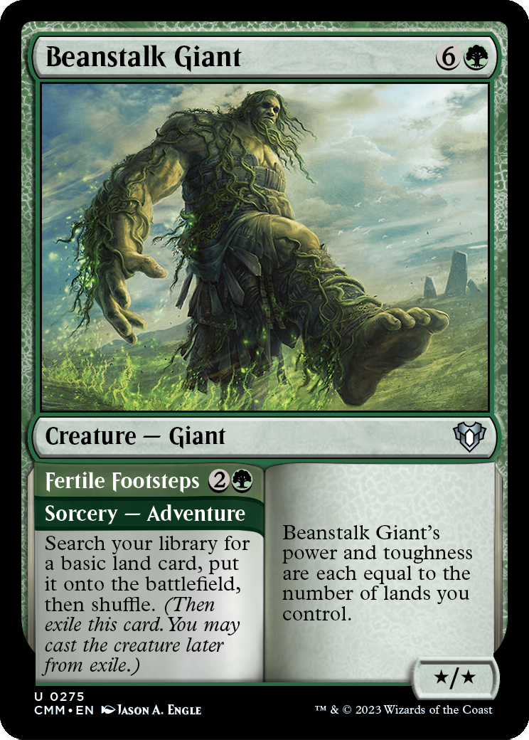Beanstalk Giant (CMM-275) - Commander Masters