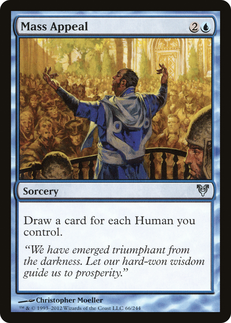 Mass Appeal (AVR-066) - Avacyn Restored Foil