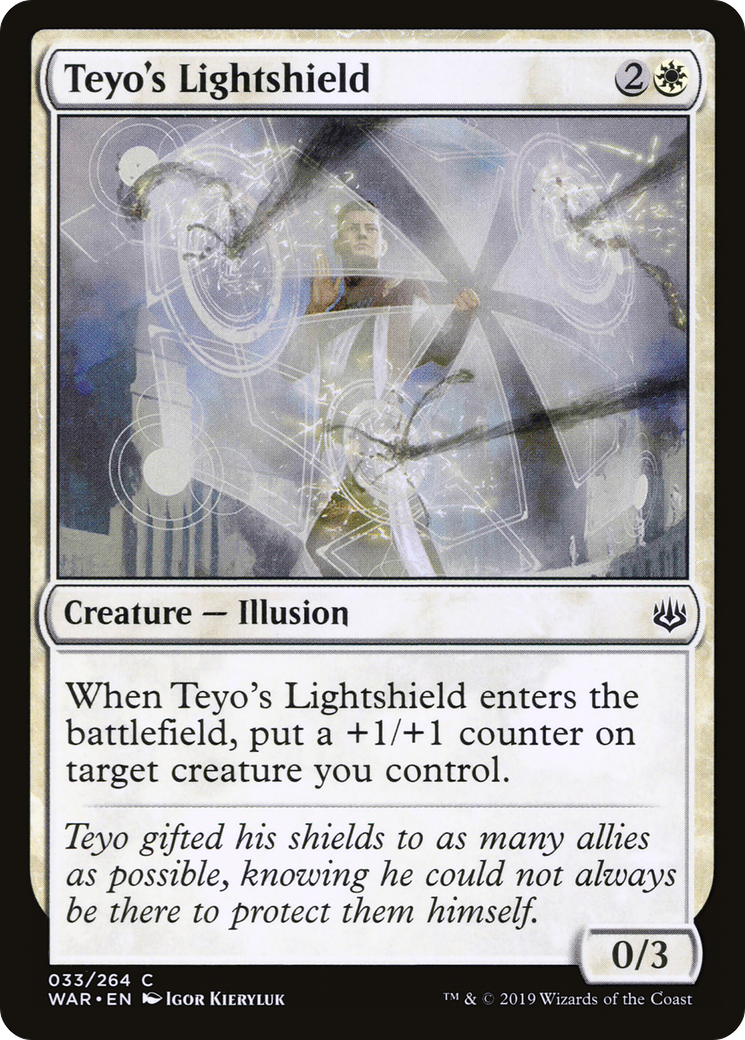 Teyo's Lightshield (WAR-033) - War of the Spark