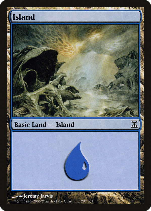 Island (287) (TSP-287) - Time Spiral Foil