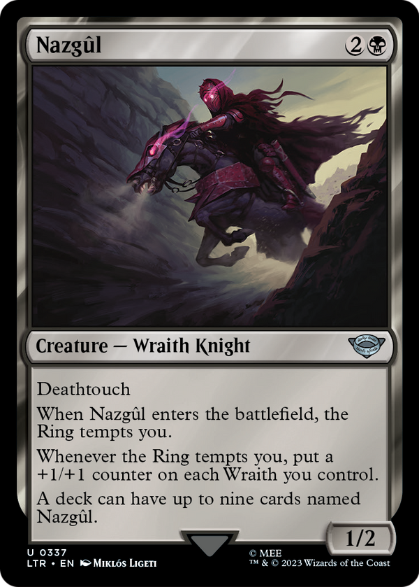 Nazgul (0337) (LTR-337) - The Lord of the Rings: Tales of Middle-earth