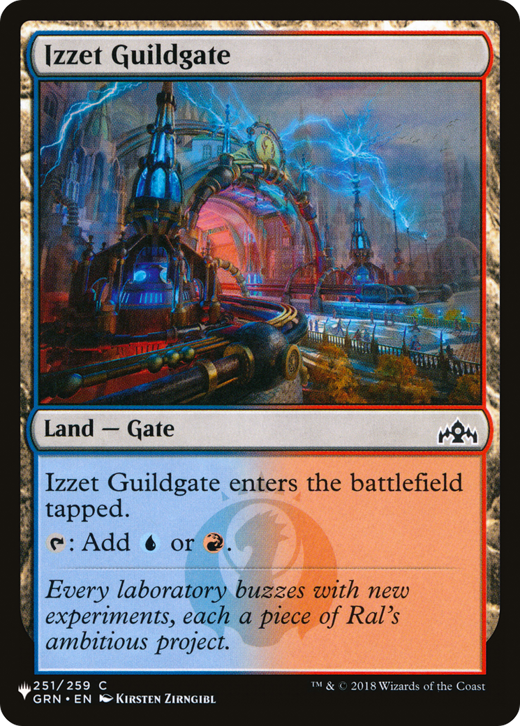 Izzet Guildgate (LIST-251/259) - The List Reprints