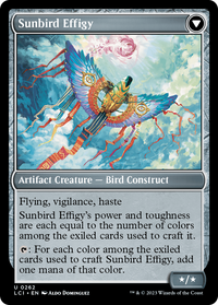 Sunbird Standard (LCI-262) - The Lost Caverns of Ixalan