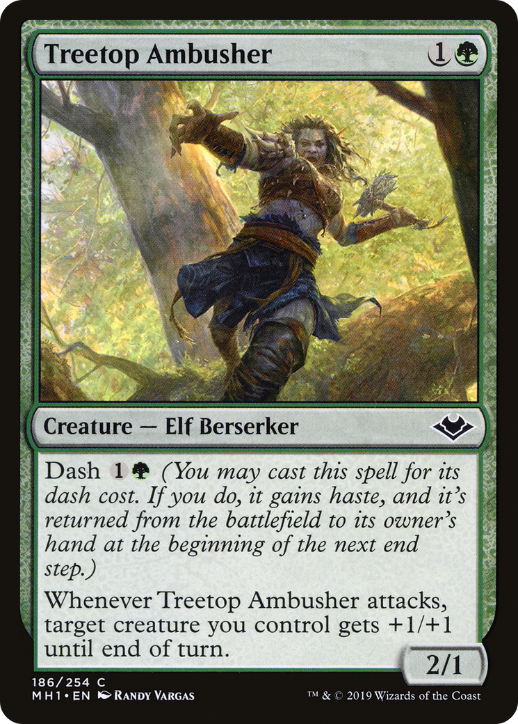 Treetop Ambusher (MH1-186) - Modern Horizons Foil