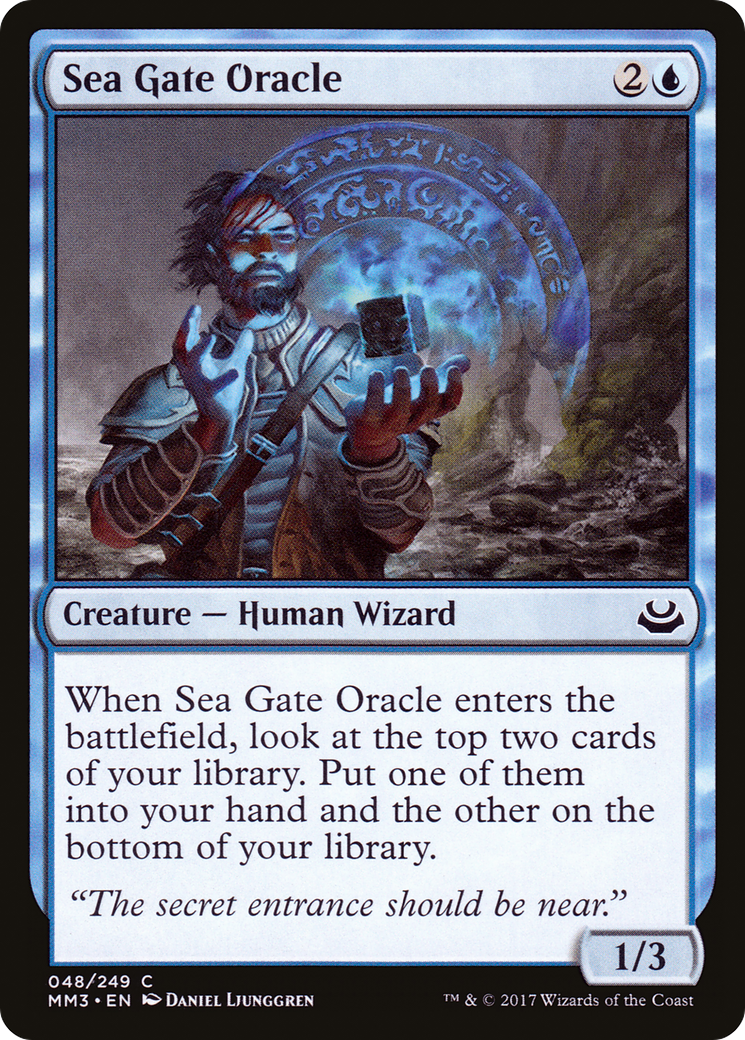 Sea Gate Oracle (MM3-048) - Modern Masters 2017 Foil