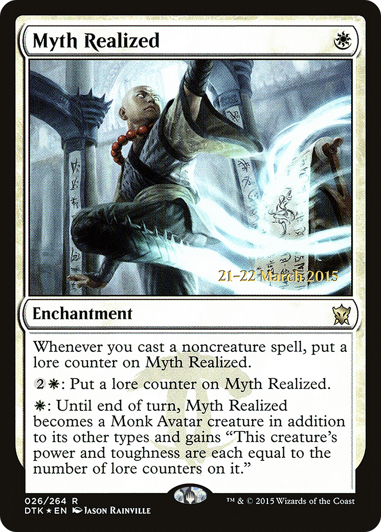 Myth Realized (PRE-026) - Dragons of Tarkir Promos Foil