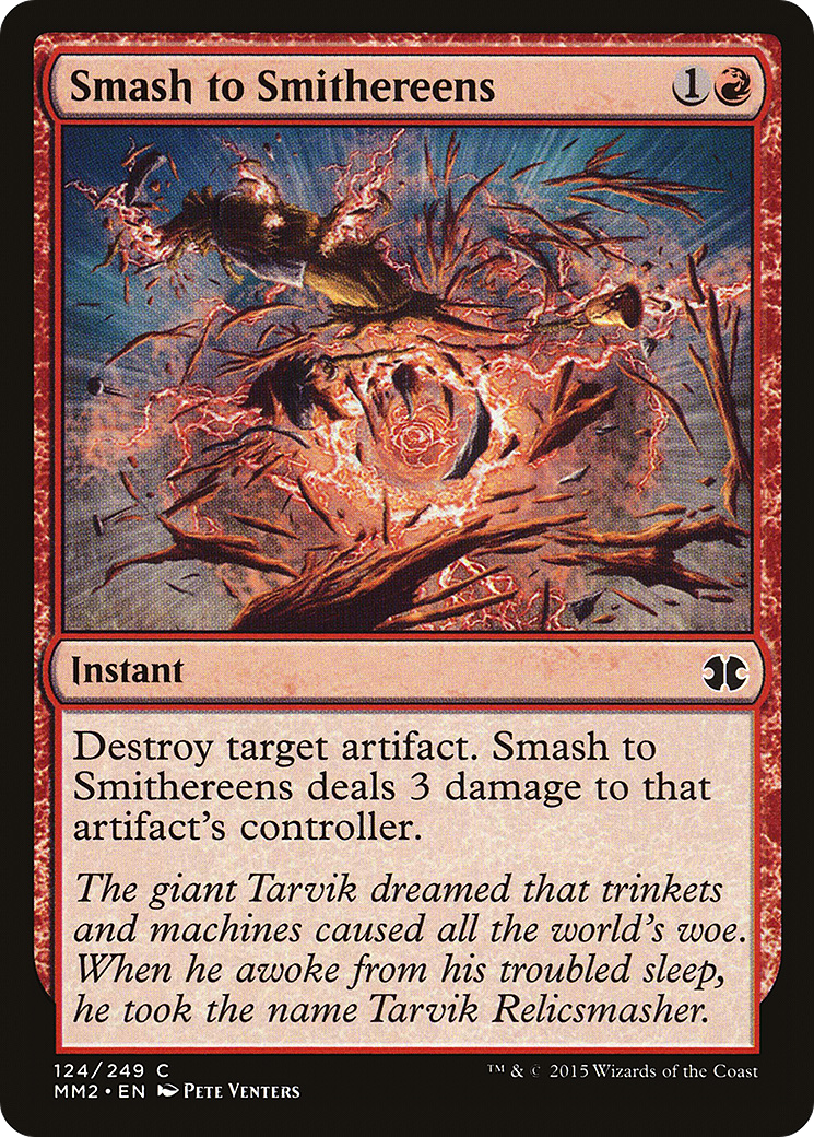 Smash to Smithereens (MM2-124) - Modern Masters 2015 Foil