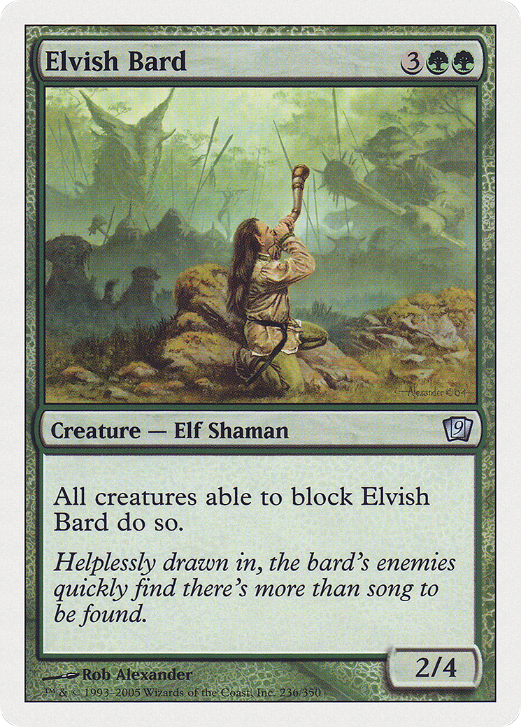 Elvish Bard (9ED-236) - 9th Edition
