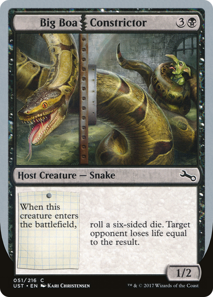 Big Boa Constrictor (UST-051) - Unstable