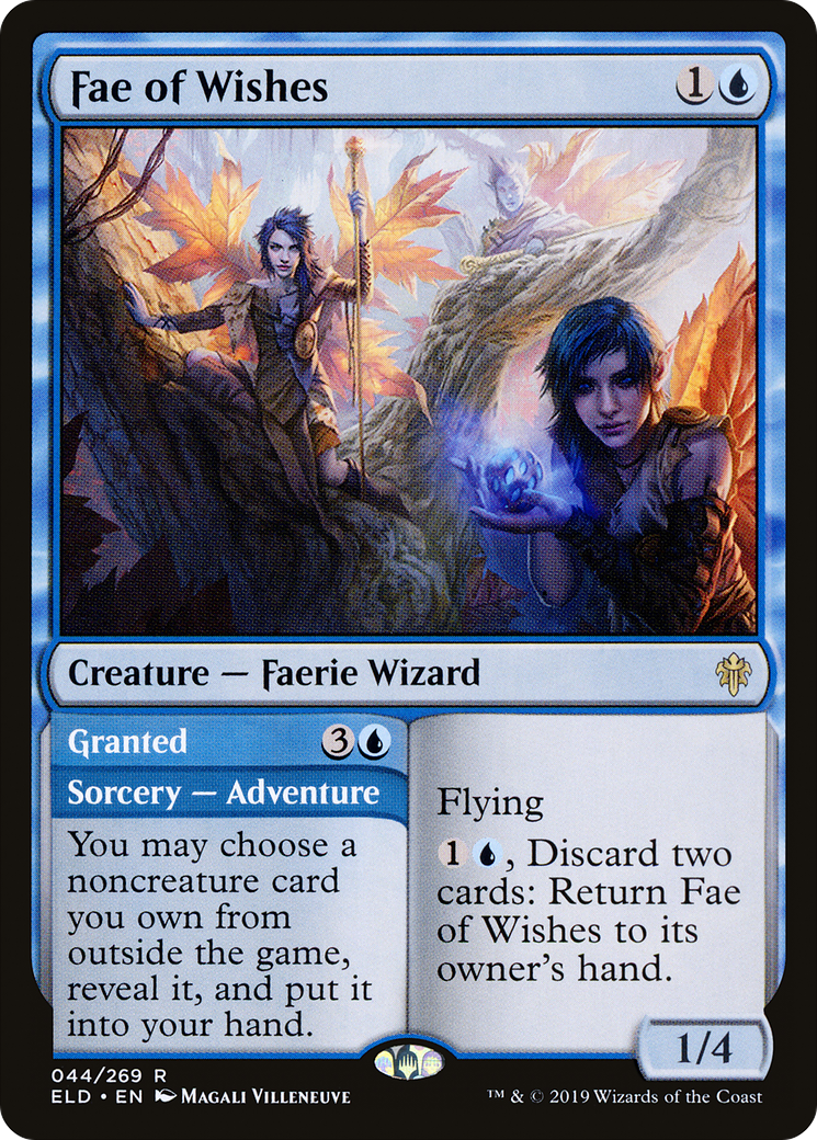 Fae of Wishes (ELD-044) - Throne of Eldraine Foil