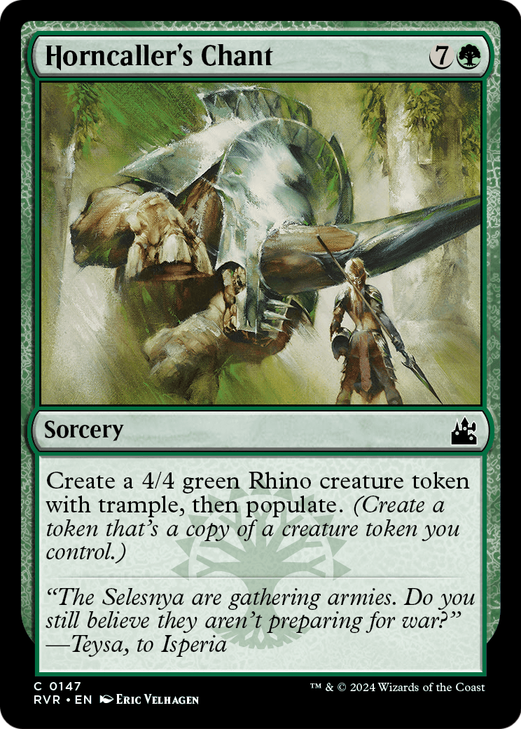 Horncaller's Chant (RVR-147) - Ravnica Remastered