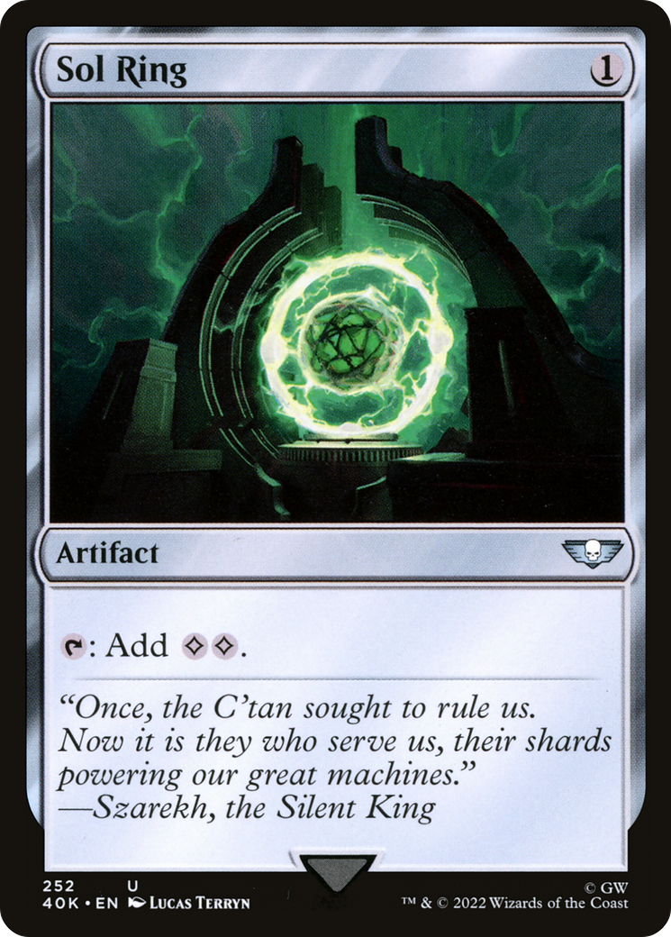 Sol Ring (252) (40K-252) - Warhammer 40,000 Commander