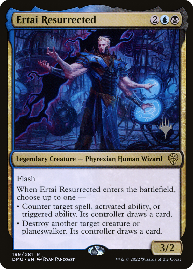 Ertai Resurrected (PPDMU-199) - Dominaria United Promos Foil