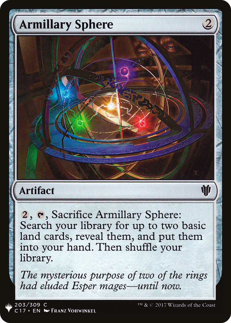 Armillary Sphere (LIST-203) - The List