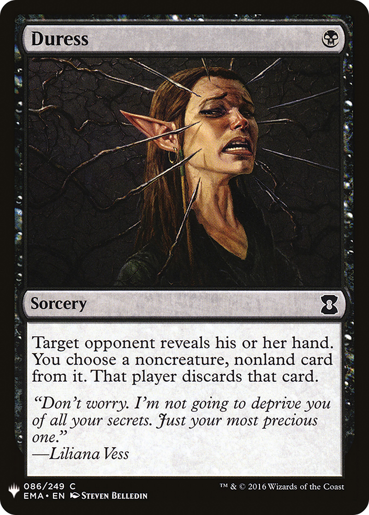 Duress (LIST-086) - The List