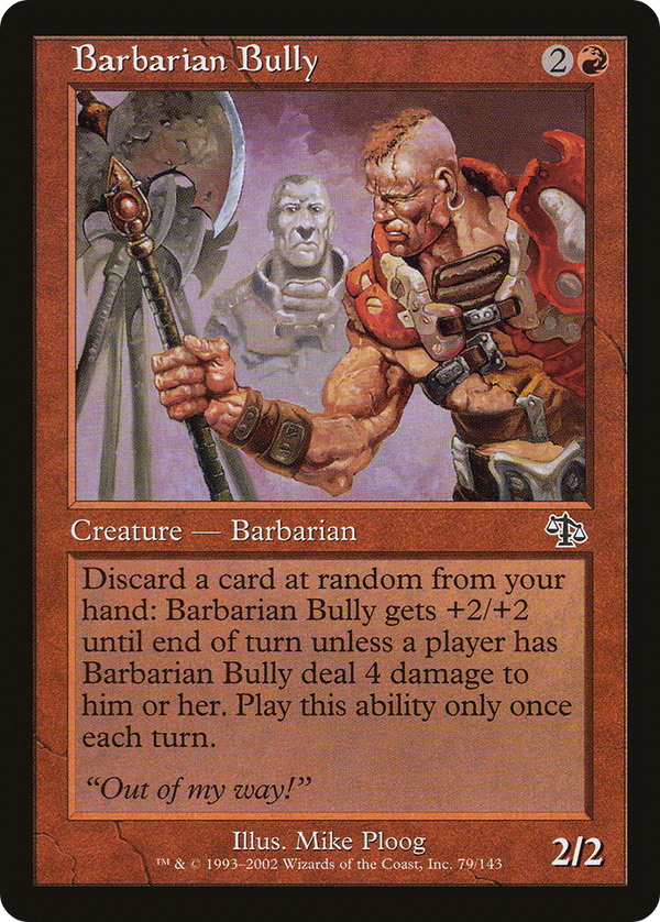 Barbarian Bully (JUD-079) - Judgment
