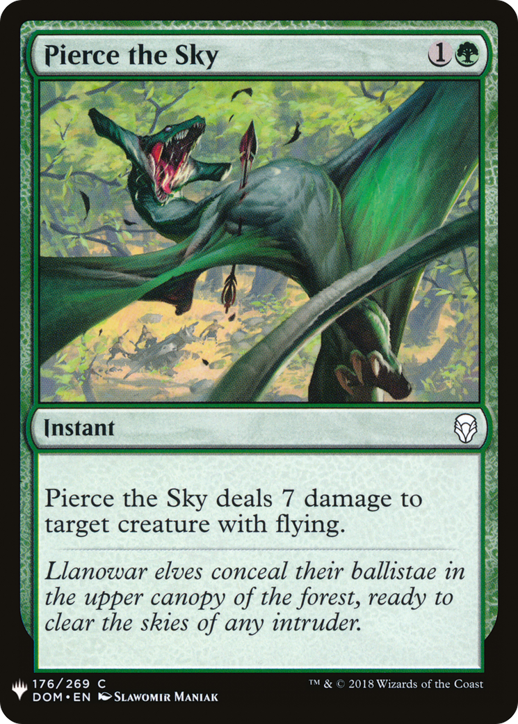 Pierce the Sky (LIST-176) - The List