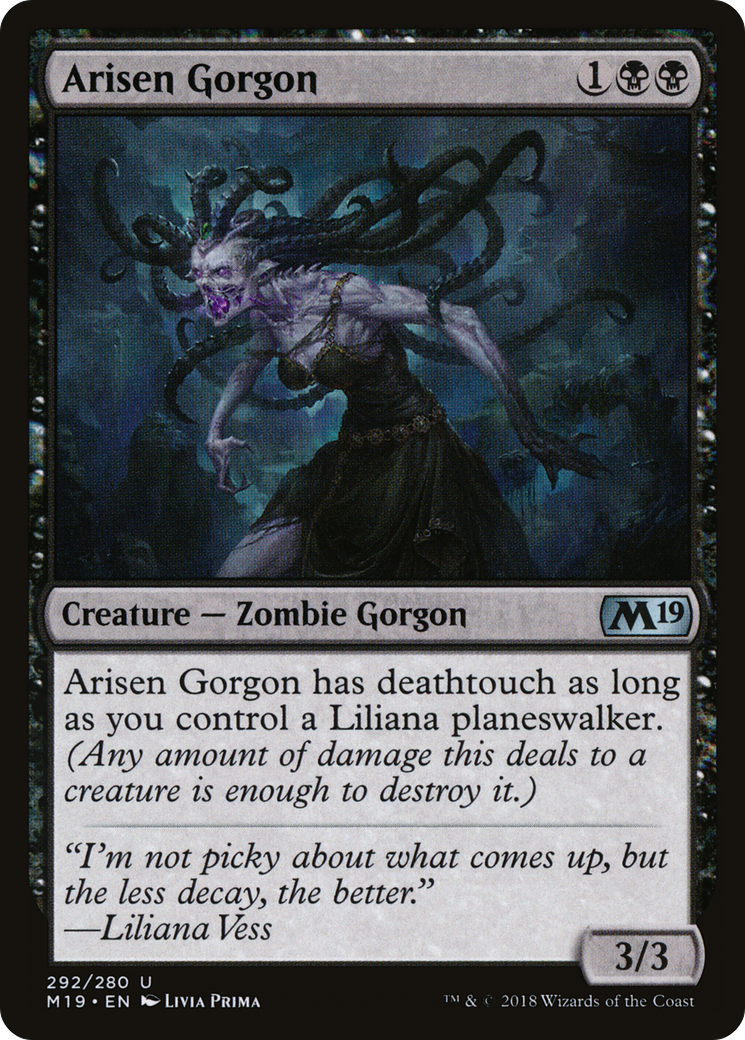 Arisen Gorgon (M19-292) - Core Set 2019