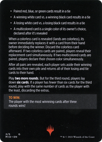 Day Vs. Night // Day vs. Night (cont'd) (MMID-002) - Innistrad: Midnight Hunt Minigames Foil