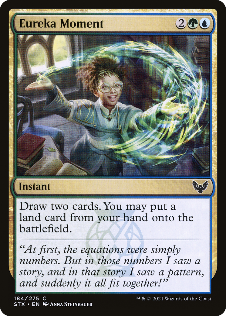 Eureka Moment (STX-184) - Strixhaven: School of Mages Foil