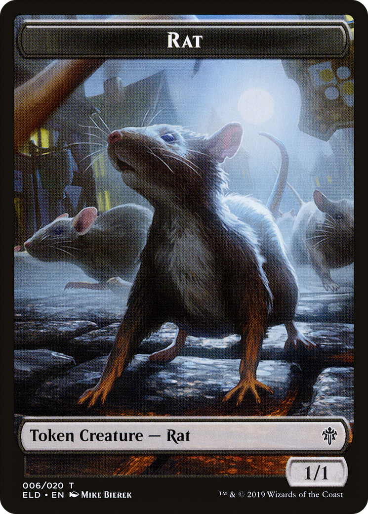 Rat (TELD-006) - Throne of Eldraine Tokens