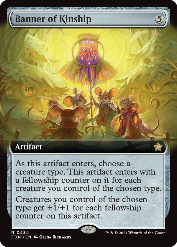 Banner of Kinship (Extended Art) (FDN-484) - Foundations: (Extended Art)
