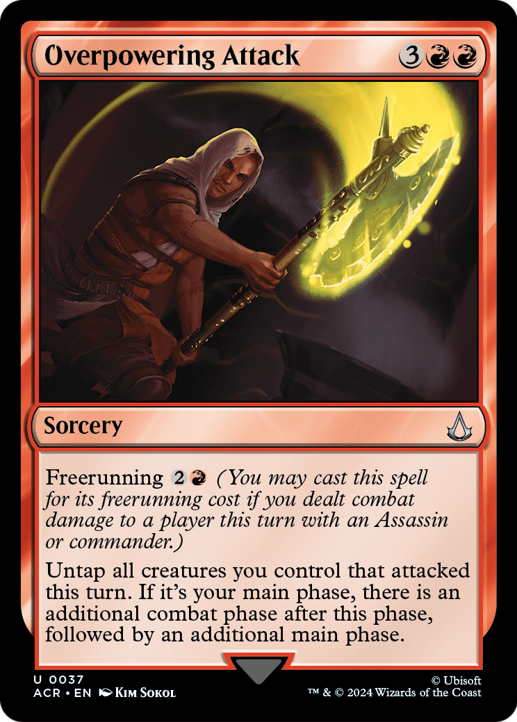 Overpowering attack (ACR-037) - Assassin's Creed