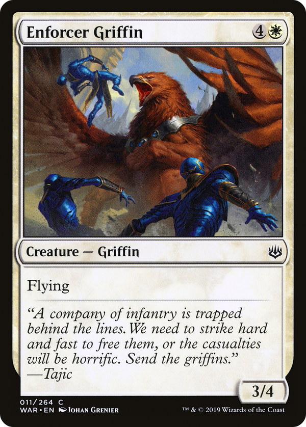 Enforcer Griffin (WAR-011) - War of the Spark