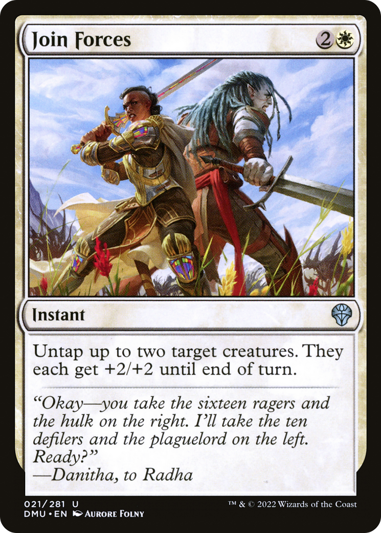Join Forces (DMU-021) - Dominaria United Foil